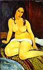 Seated Nude 1 by Amedeo Modigliani